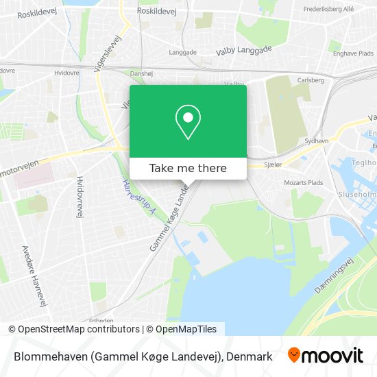 Blommehaven (Gammel Køge Landevej) map