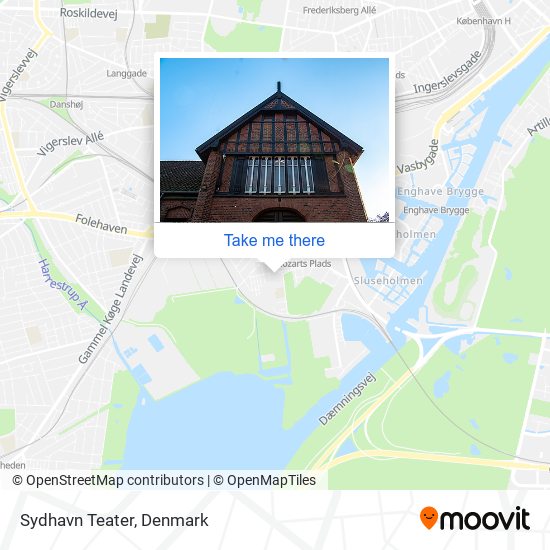 Sydhavn Teater map