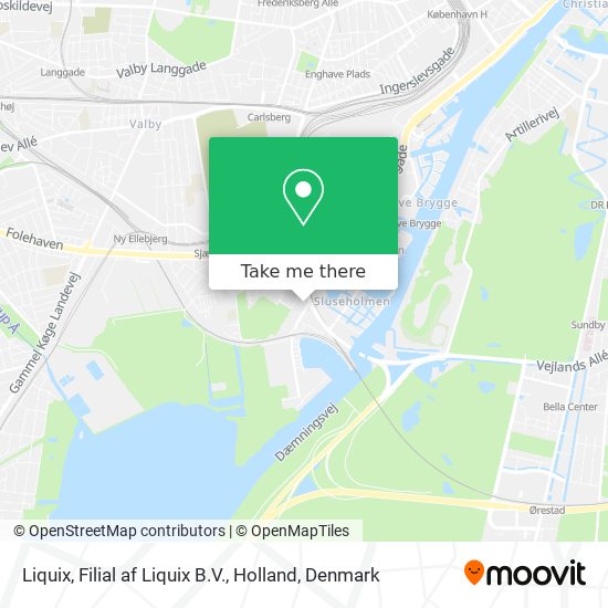 Liquix, Filial af Liquix B.V., Holland map