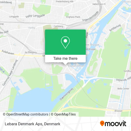 Lebara Denmark Aps map
