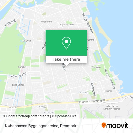 Københavns Bygningsservice map