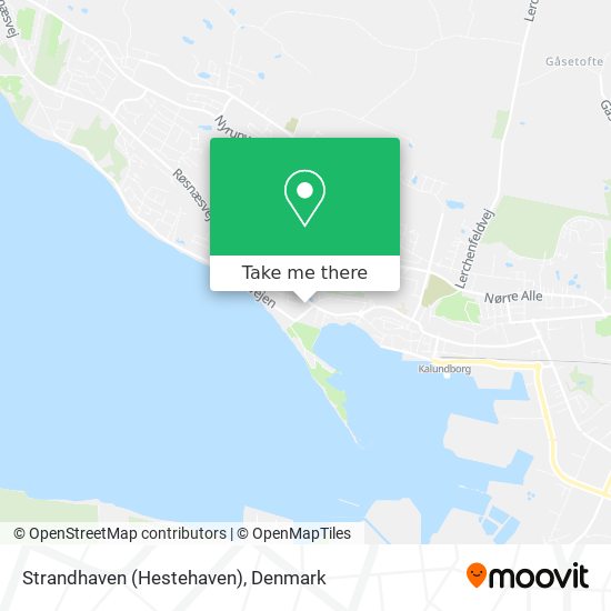 Strandhaven (Hestehaven) map