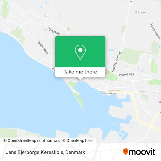 Jens Bjerborgs Køreskole map