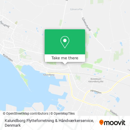 Kalundborg Flytteforretning & Håndværkerservice map