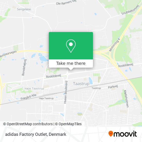 adidas Factory Outlet map