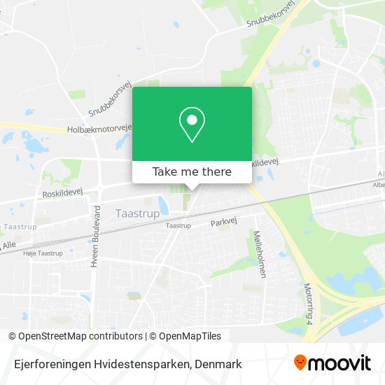 Ejerforeningen Hvidestensparken map