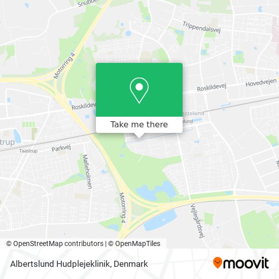 Albertslund Hudplejeklinik map