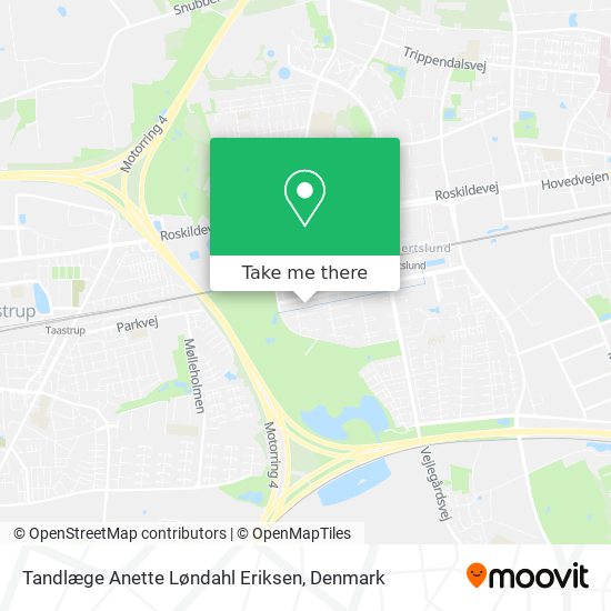 Tandlæge Anette Løndahl Eriksen map