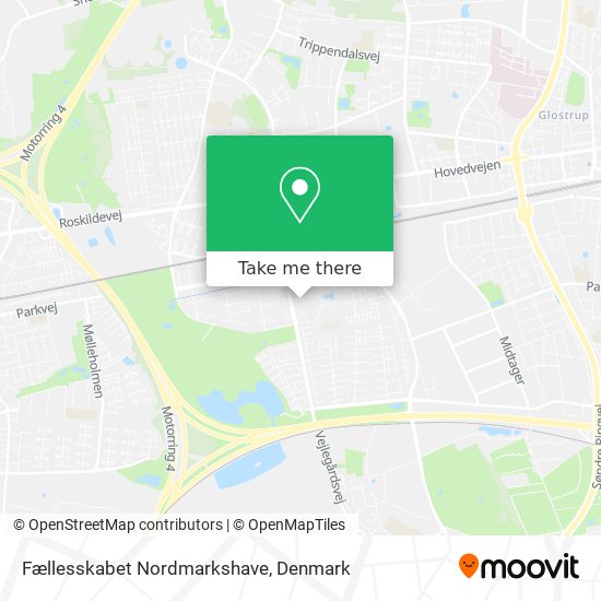 Fællesskabet Nordmarkshave map