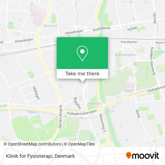 Klinik for Fysioterapi map