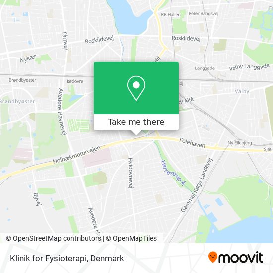 Klinik for Fysioterapi map