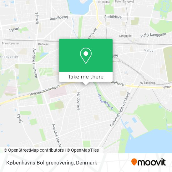 Københavns Boligrenovering map