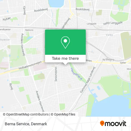 Berna Service map