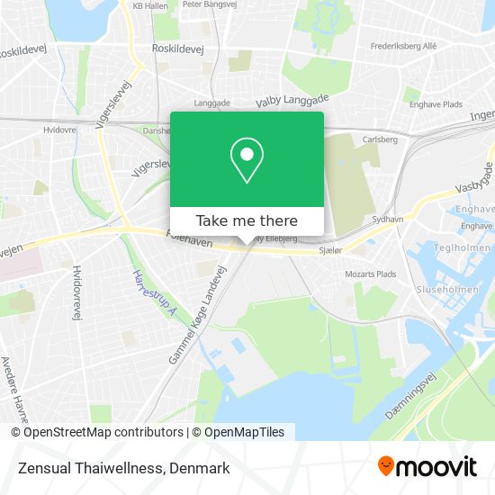 Zensual Thaiwellness map