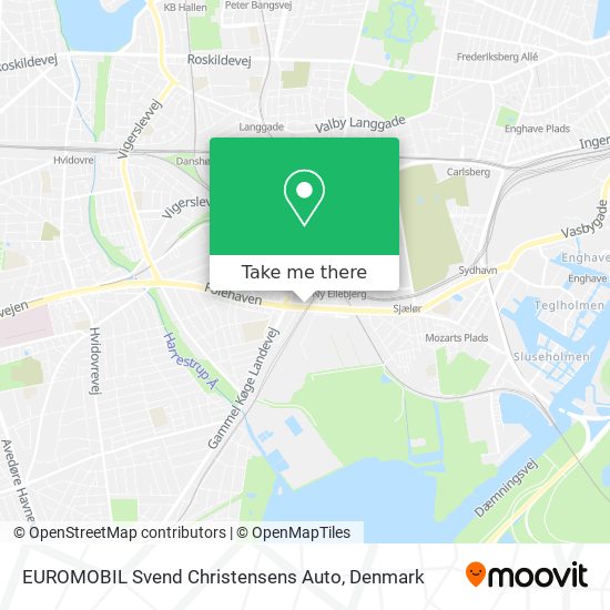 EUROMOBIL Svend Christensens Auto map