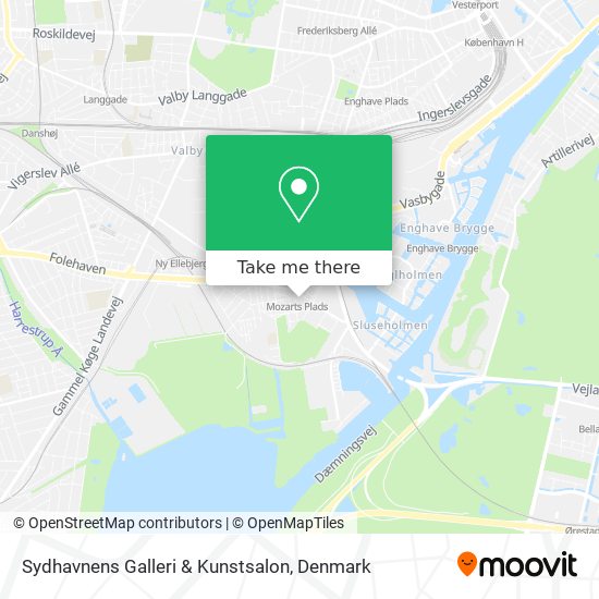 Sydhavnens Galleri & Kunstsalon map