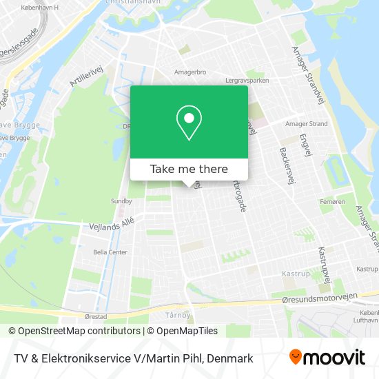 TV & Elektronikservice V / Martin Pihl map