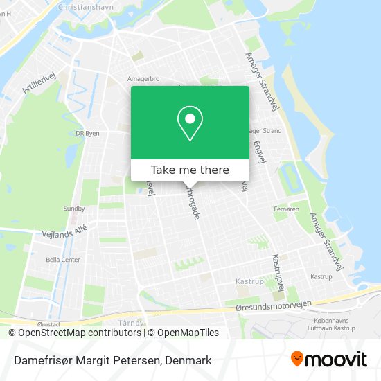 Damefrisør Margit Petersen map