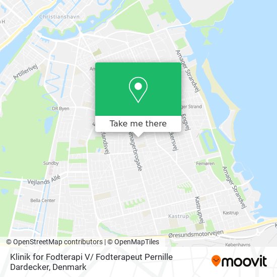 Klinik for Fodterapi V/ Fodterapeut Pernille Dardecker map