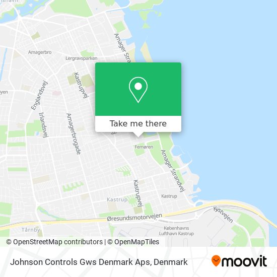 Johnson Controls Gws Denmark Aps map