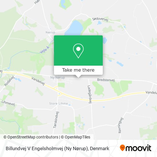Billundvej V Engelsholmvej (Ny Nørup) map