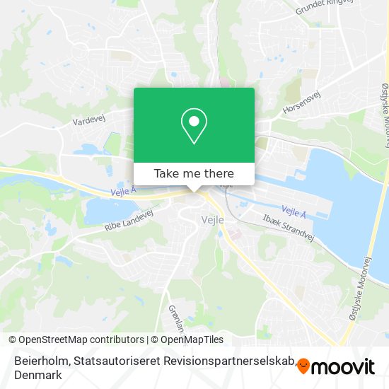 Beierholm, Statsautoriseret Revisionspartnerselskab map