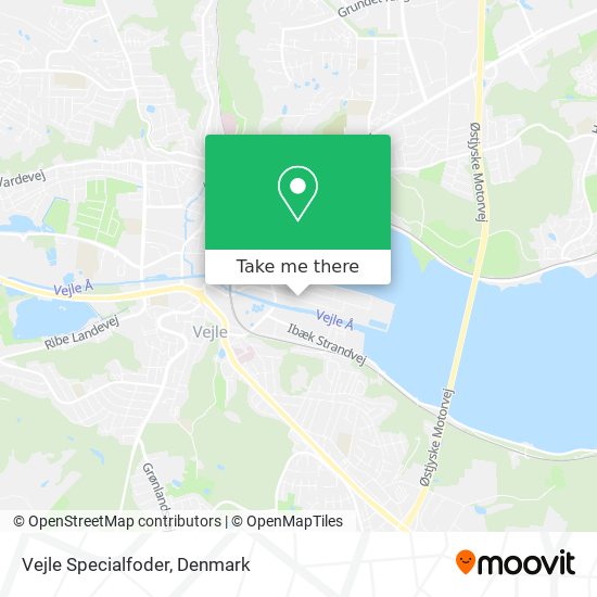 Vejle Specialfoder map