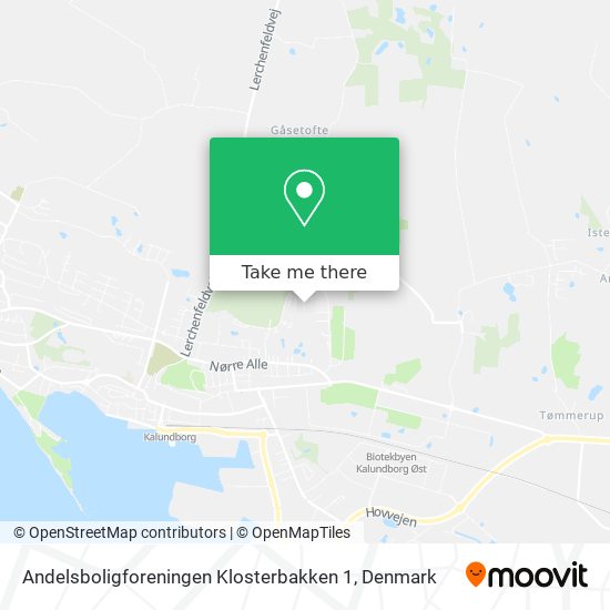 Andelsboligforeningen Klosterbakken 1 map