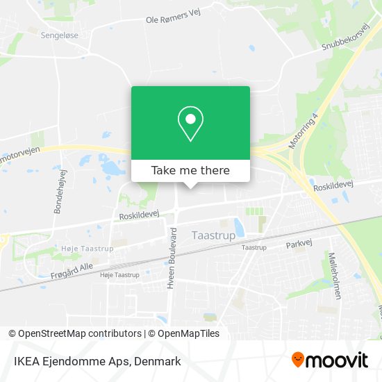IKEA Ejendomme Aps map