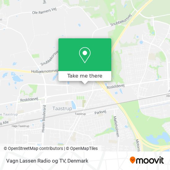 Vagn Lassen Radio og TV map