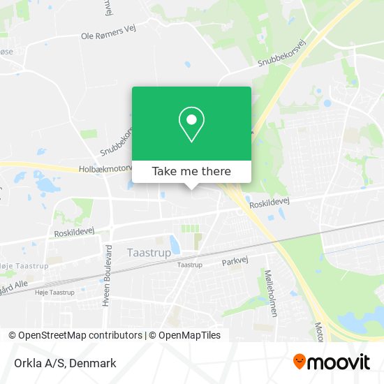 Orkla A/S map
