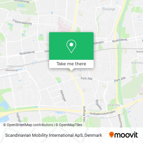 Scandinavian Mobility International ApS map