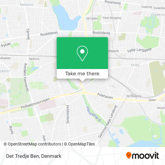 Det Tredje Ben map