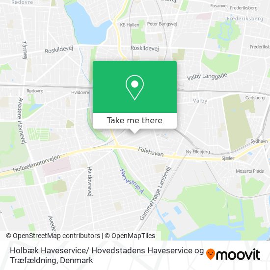Holbæk Haveservice/ Hovedstadens Haveservice og Træfældning map