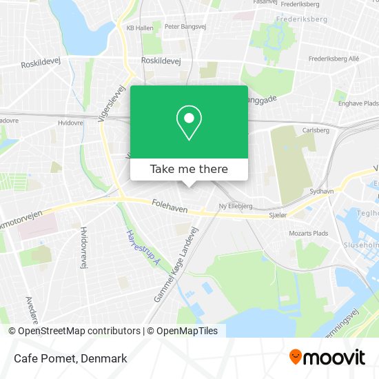 Cafe Pomet map