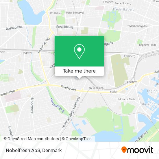 Nobelfresh ApS map