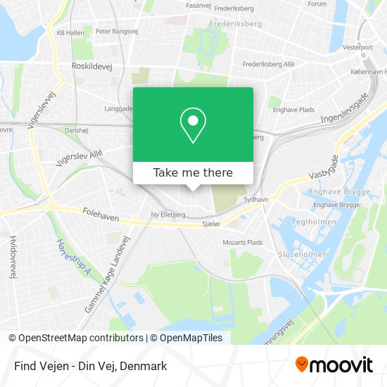 Find Vejen - Din Vej map