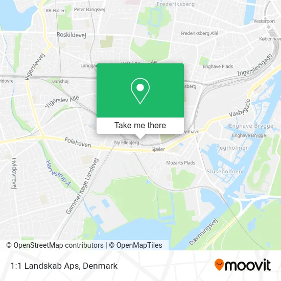 1:1 Landskab Aps map