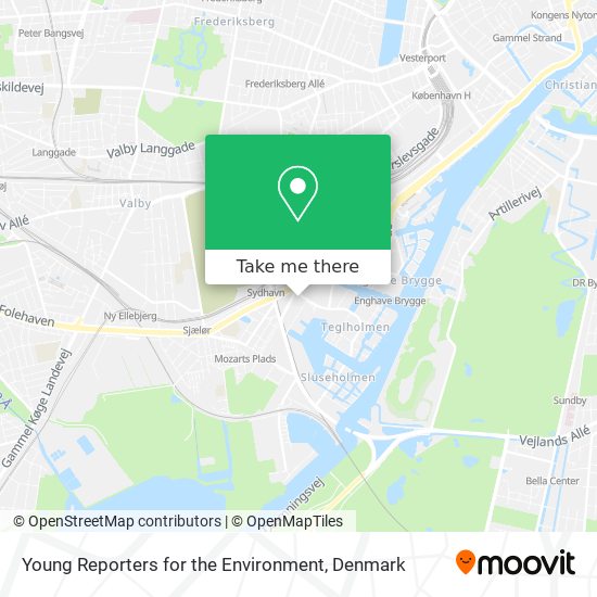 Young Reporters for the Environment map