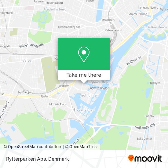 Rytterparken Aps map