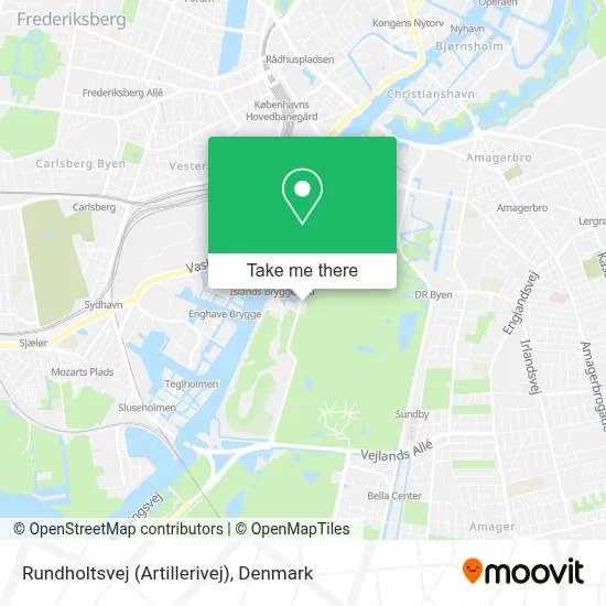 Rundholtsvej (Artillerivej) map