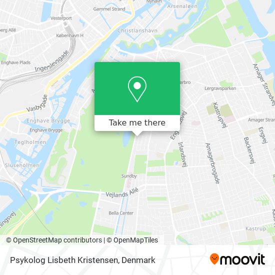 Psykolog Lisbeth Kristensen map