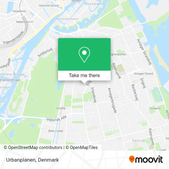 Urbanplanen map