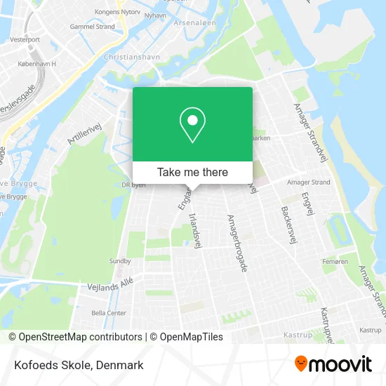 Kofoeds Skole map