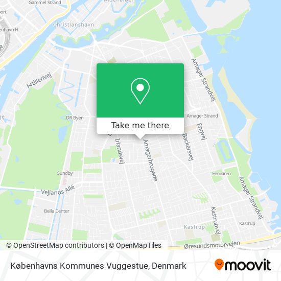 Københavns Kommunes Vuggestue map
