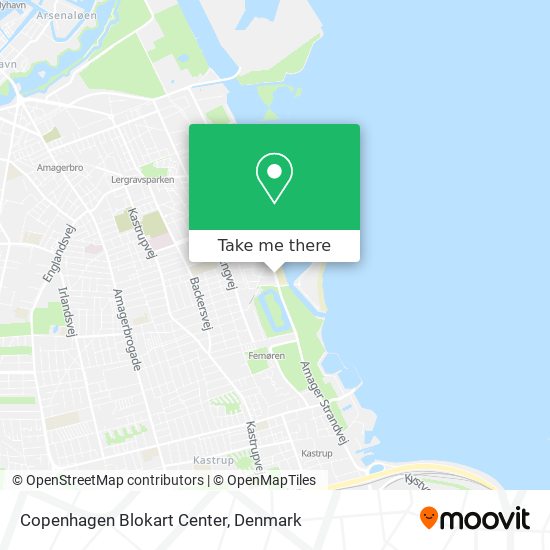 Copenhagen Blokart Center map