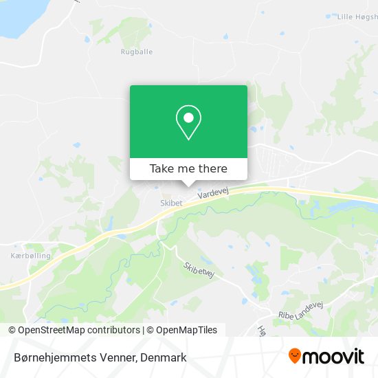 Børnehjemmets Venner map
