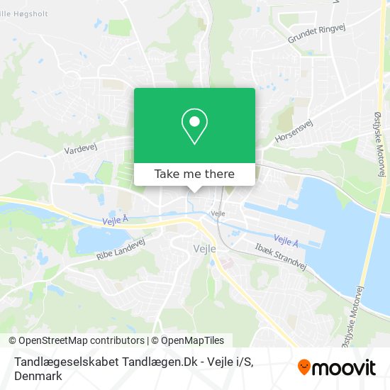 Tandlægeselskabet Tandlægen.Dk - Vejle i / S map