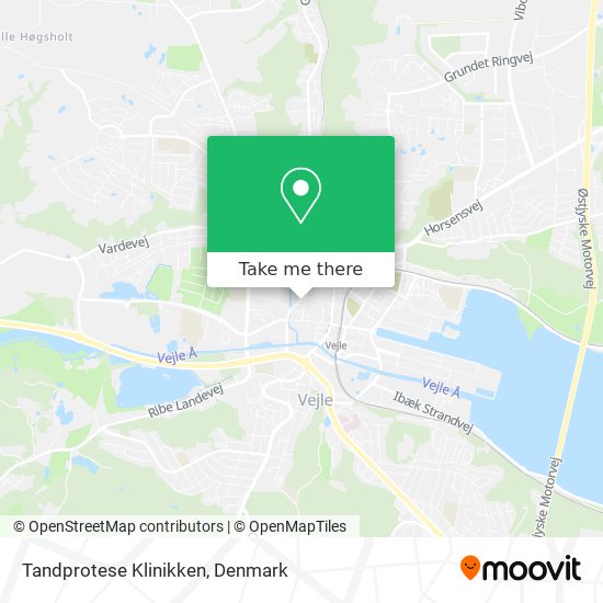 Tandprotese Klinikken map