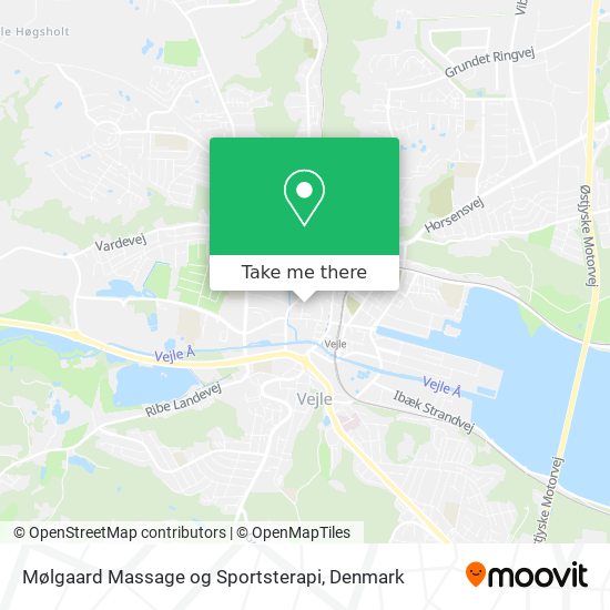 Mølgaard Massage og Sportsterapi map